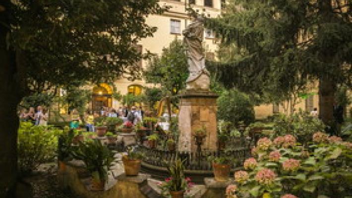 Brunch nel giorno di festa  all'«orto» delle Orsoline