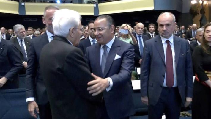 Gruppo San Donato, Kamel Ghribi incontra Mattarella