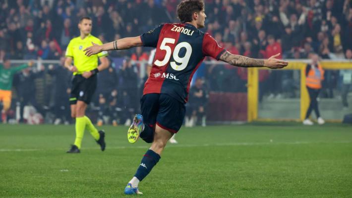 Genoa-Udinese 1-0, Zanoli insacca il gol salvezza