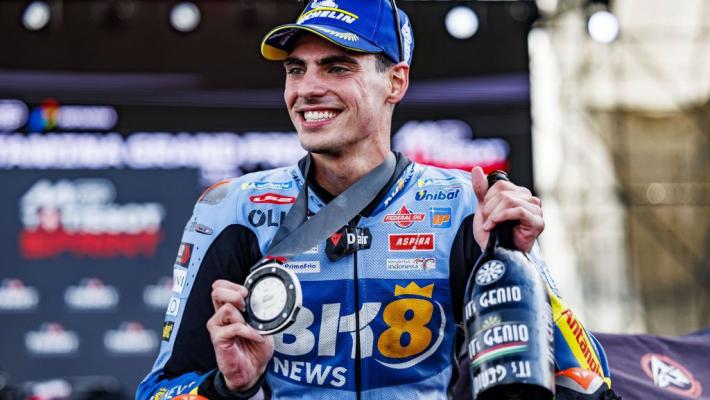 Aldeguer vince in Indonesia, infortunio alla clavicola per Marc Marquez