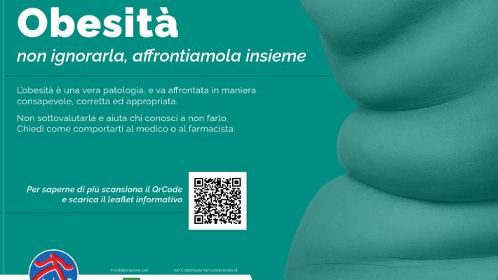 Obesità: per due cittadini su tre è una vera malattia