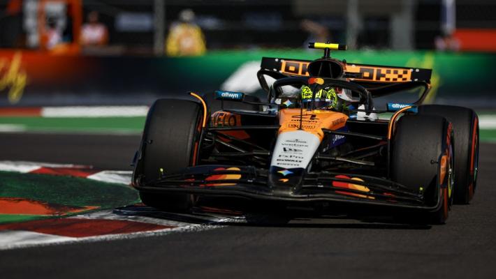 Norris in pole in Messico davanti a Leclerc e Hamilton