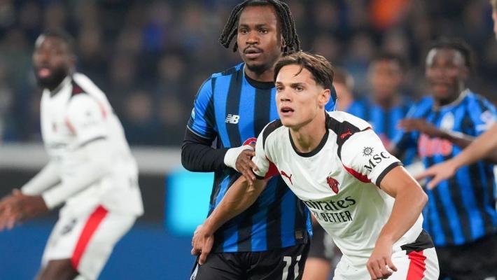 Lookman risponde a Ricci, Atalanta-Milan finisce 1-1