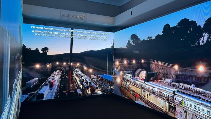 Webuild, al WEF di Palermo sala immersiva Evolutio dedicata alle infrastrutture