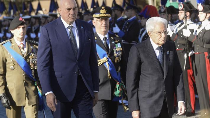 4 Novembre, Crosetto "Lavoro forze armate permette di vivere in pace"