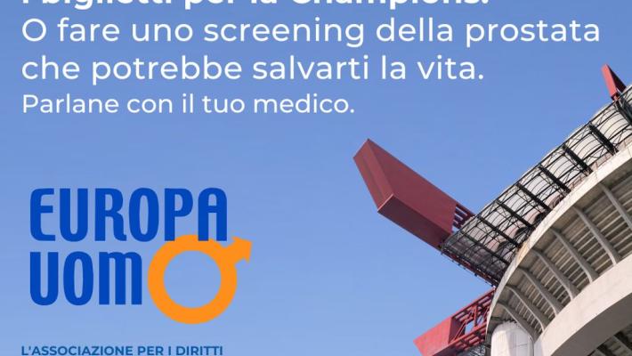 Tumore della prostata, una campagna di Europa Uomo invita a giocare d'anticipo