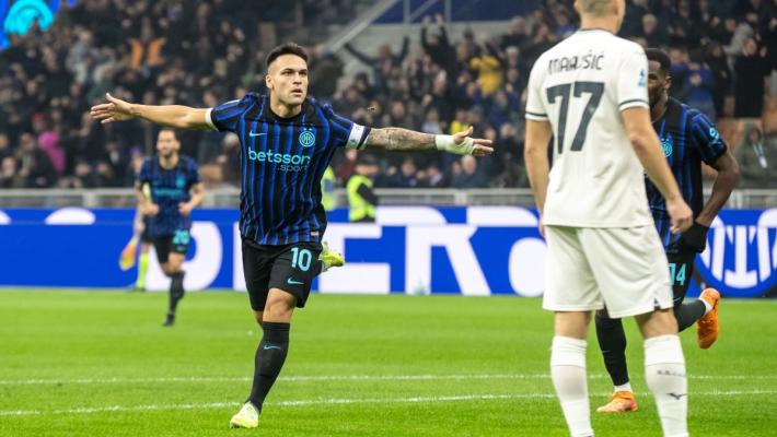 Lautaro-Bonny: l'Inter regola la Lazio e va in testa con la Roma