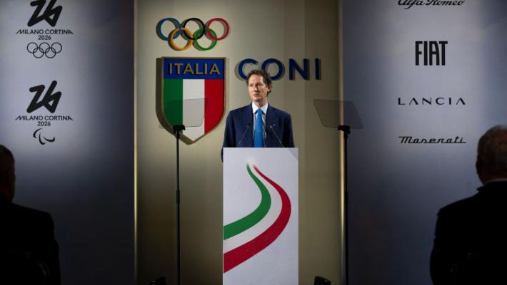 Stellantis insieme a Milano-Cortina, Elkann "Tributo a sport e Italia"