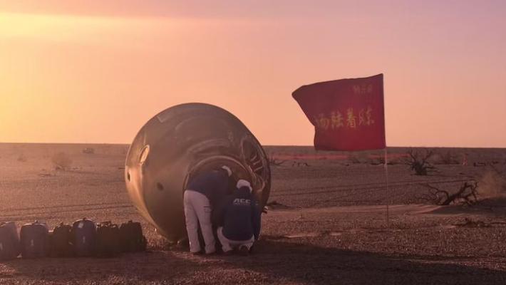 Cina: arrivati a Pechino gli astronauti della Shenzhou-20