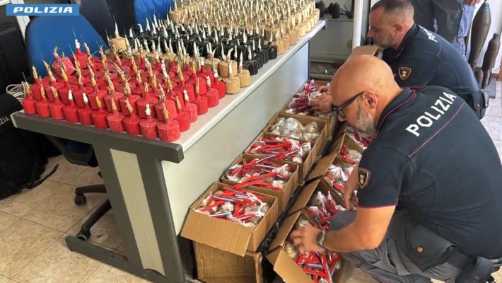 Sequestrati 1500 ordigni esplosivi spediti a Catania tramite corriere