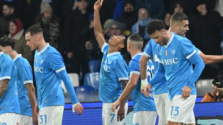 Il Napoli rinasce al Maradona: Atalanta ko, Conte torna a sorridere