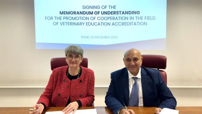 ANVUR-EAEVE: un'intesa per la valutazione della qualità in Medicina Veterinaria