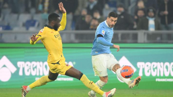 In Coppa Italia rivincita Lazio contro il Milan, 1-0 firmato Zaccagni