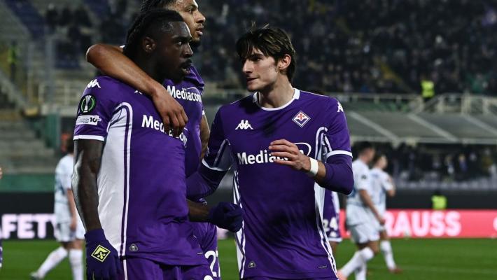 Kean e Gudmundsson, la Fiorentina si rialza e batte 2-1 la Dinamo Kiev
