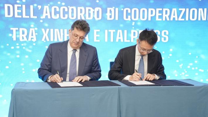 A Roma forum Cina-Italia dei media, siglato accordo cooperazione Xinhua-Italpress