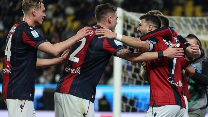 Immobile decisivo dal dischetto: Inter ko, Bologna in finale di Supercoppa