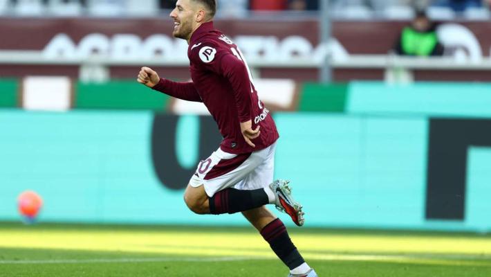 Colpo esterno del Torino, un rigore di Vlasic stende il Sassuolo