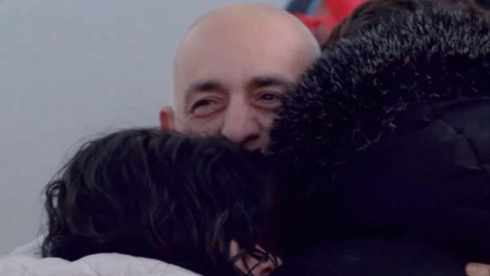 Burl&ograve; "Abbracciare miei figli &egrave; stato un piacere immenso"