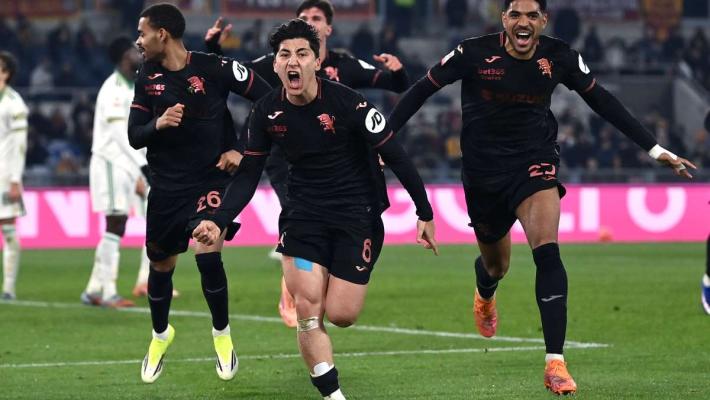 Torino ai quarti di finale di Coppa Italia, Roma battuta 3-2 all'Olimpico