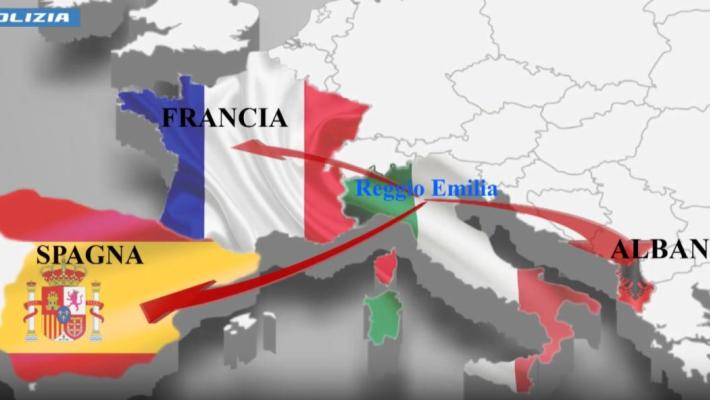 Maxi operazione antidroga a Reggio Emilia, 9 arresti anche all'estero