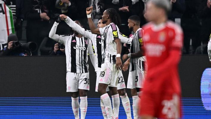 La Juve regola il Benfica grazie a McKennie e Thuram e si assicura i playoff