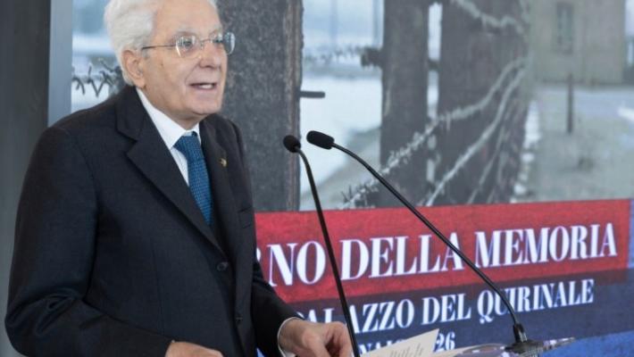 Mattarella "Nella Repubblica non c'&egrave; posto per razzismo e discriminazione"