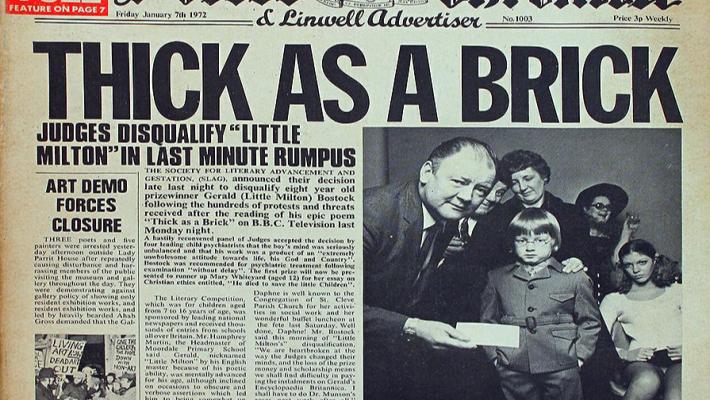 “Thick as a brick”, un altro capolavoro dei Jethro Tull