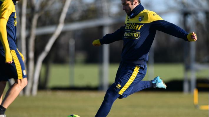 Pandev, primo allenamento con il Parma
