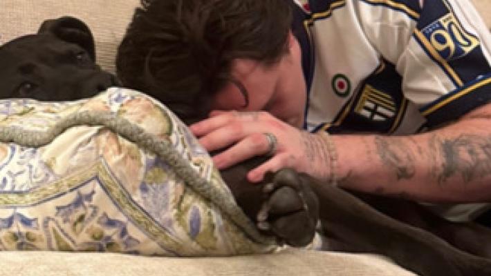 Il post natalizio-parmigiano di Brooklyn Beckham 