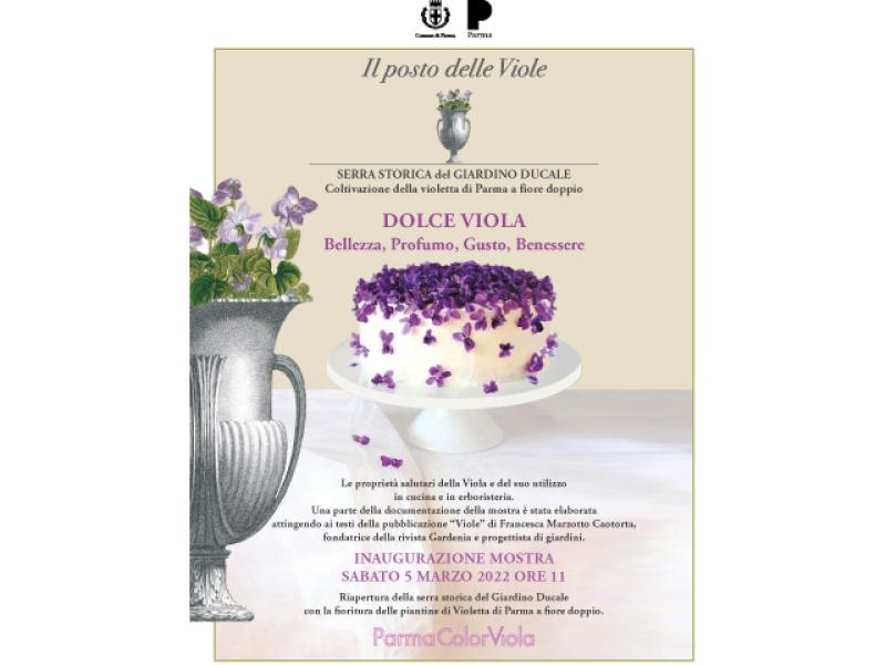 Invito &ndash; comunicato stampa &ldquo;Dolce Viola. Bellezza, profumo, gusto, benessere&rdquo;