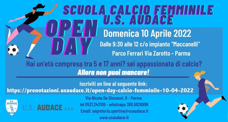 L&rsquo;Audace apre la Scuola calcio femminile