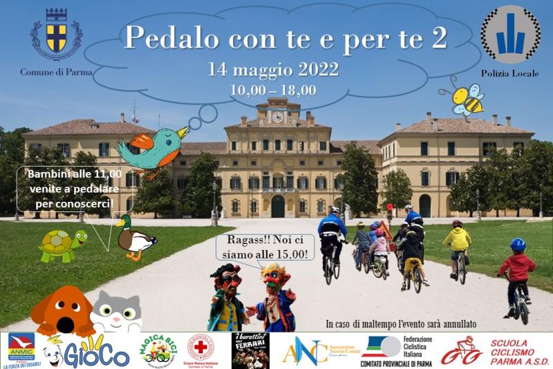 Pedalo con te e per te Sabato dalle 10.00 alle 18.00 l'educazione stradale sar&agrave; protagonista al Parco Ducale