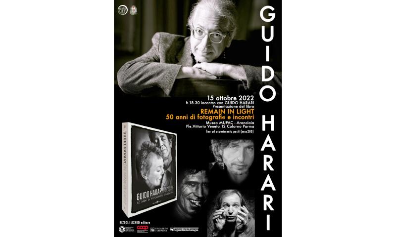 Guido Harari: il grande fotografo e critico musicale a Colorno