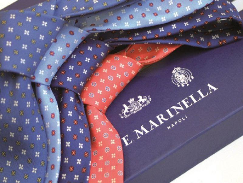 Arriva a Parma il grande stile delle cravatte di E. Marinella