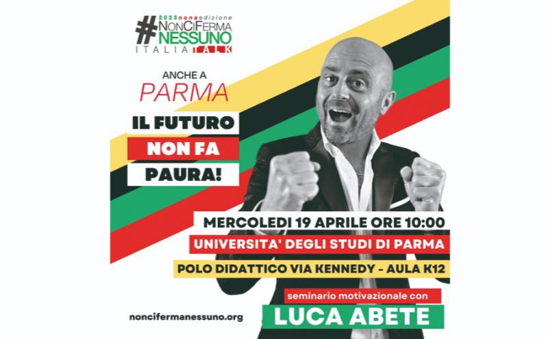 Il futuro, con Luca Abete, non fa paura agli studenti dell&rsquo;Universit&agrave; di Parma