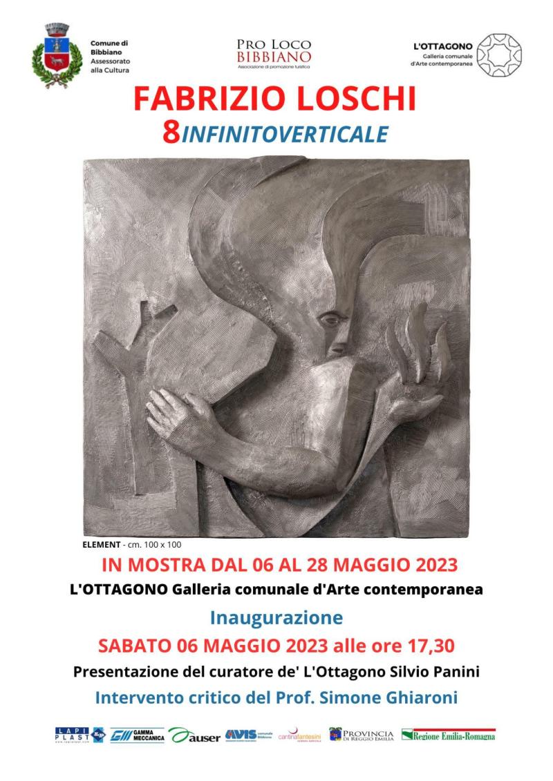 "8infinitoverticale", mostra di Fabrizio Loschi a Bibbiano 