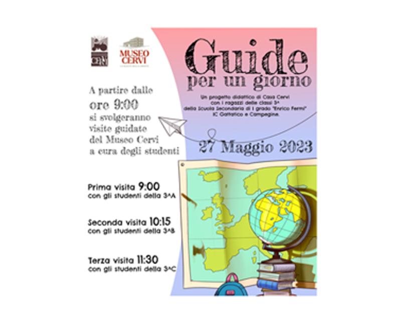 &ldquo;Guide per un giorno&rdquo;: il 27 maggio visite guidate al Museo Cervi  