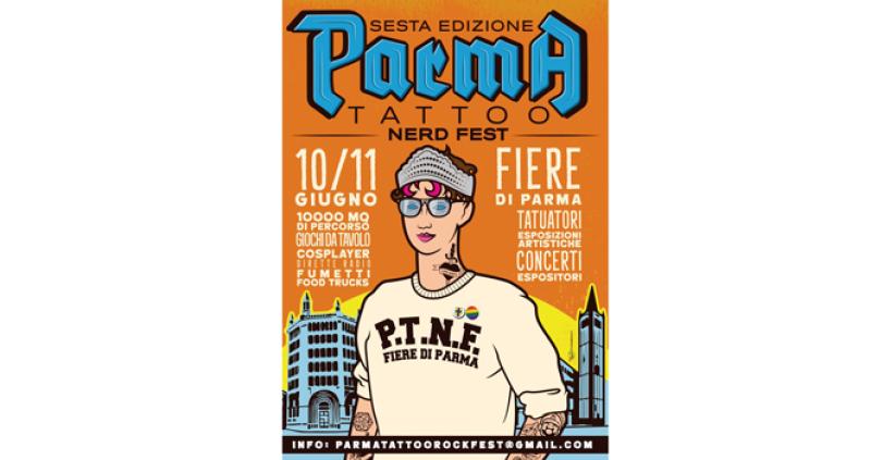 Parma Tattoo Nerd Fest: giochi, body art e concerti