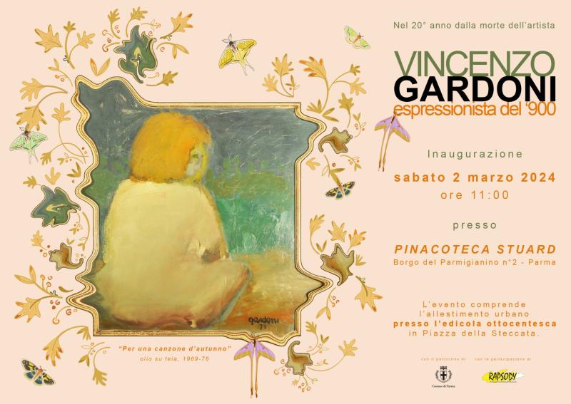 "Per una canzone d'autunno": il quadro di Vincenzo Gardoni in mostra alla Pinacoteca Stuard