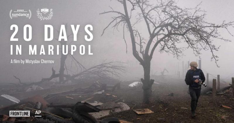8 maggio: &ldquo;20 days in Mariupol&rdquo;, primo appuntamento di &ldquo;stati di crisi: mondovisioni&rdquo;. Alle 21 all&rsquo;Officina delle Arti Audiovisive, ingresso gratuito