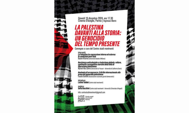 La Palestina davanti alla storia: un genocidio del tempo presente