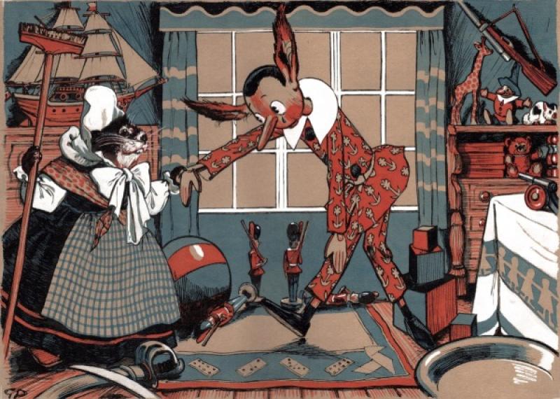 Il naso pi&ugrave; famoso della letteratura compie 142 anni. A Mercanteinfiera un viaggio nell'arte che ha dato vita a Pinocchio