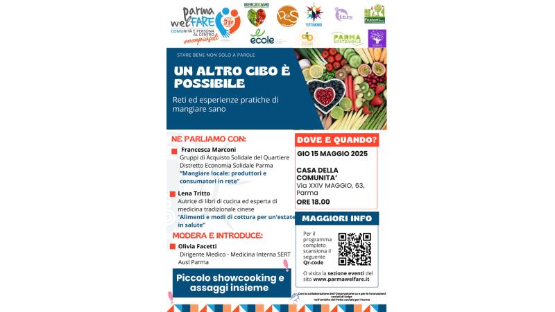 Un altro cibo &egrave; possibile. Reti ed esperienze pratiche di mangiare sano