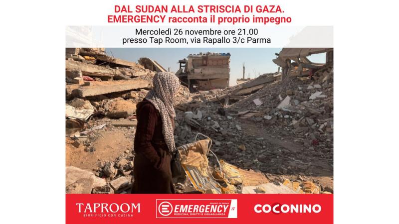 Dal Sudan alla Striscia di Gaza. Emergency racconta il proprio impegno