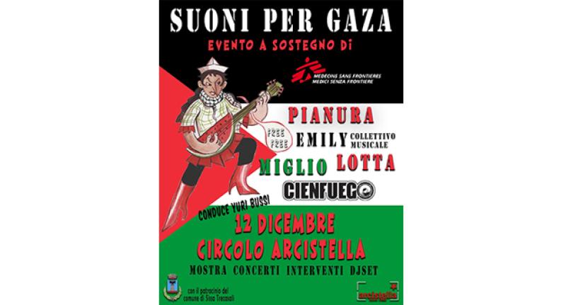 Suoni per Gaza Parma: musica, arte e testimonianze per sostenere medici senza frontiere