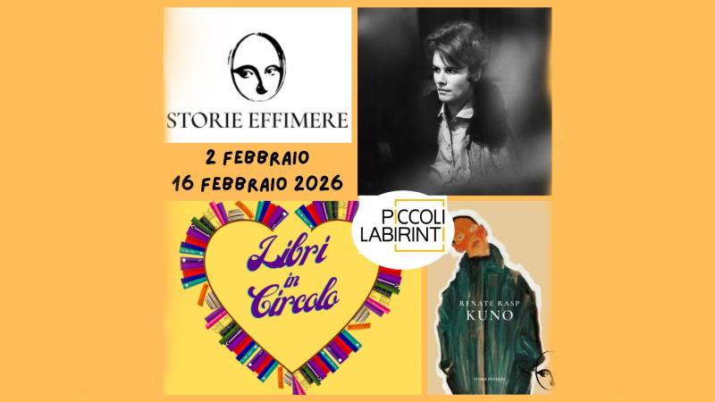 Gruppo di Lettura Libri in Circolo Genere: Romanzo di Formazione Kuno di Renate Rasp