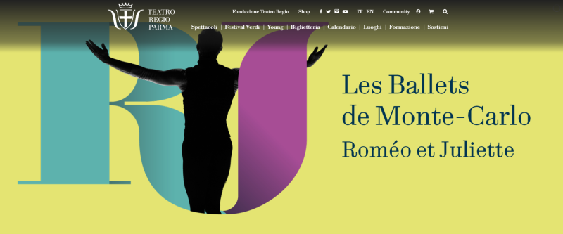 Les ballets de Monte-Carlo  inaugurano Parma danza con Rom&eacute;o et Juliette
