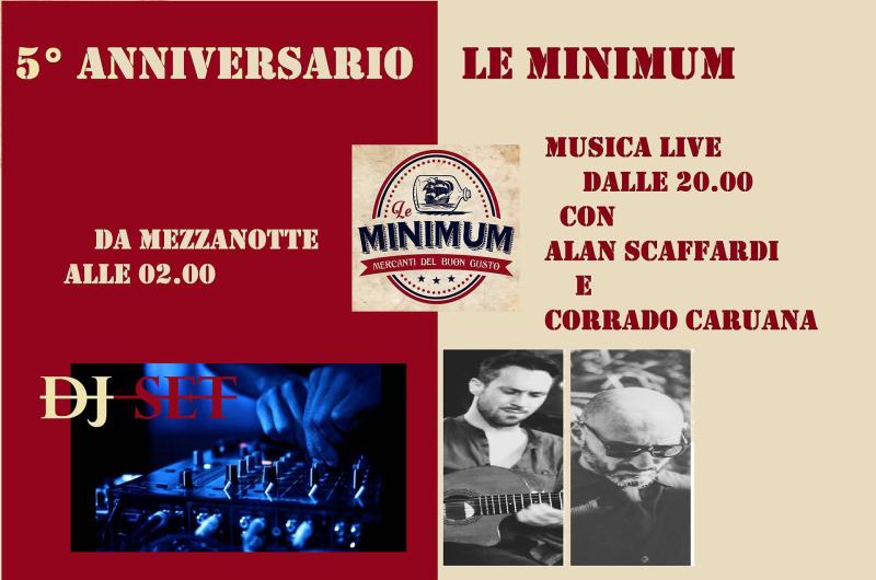 "Le Minimum: 5&deg; compleanno 
