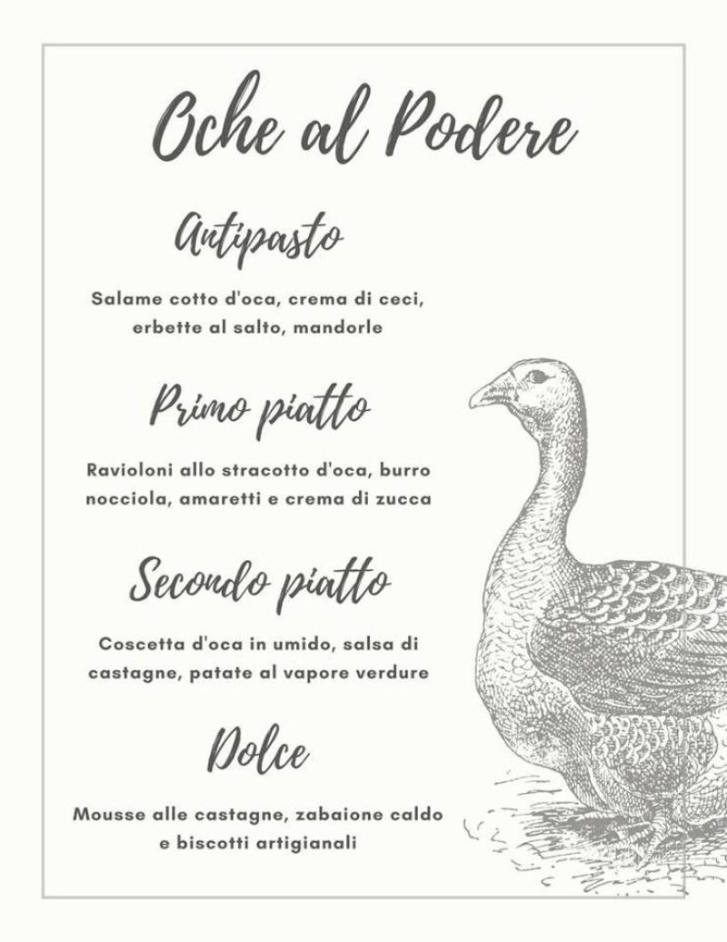 Cena autunnale al Podere Stuard 