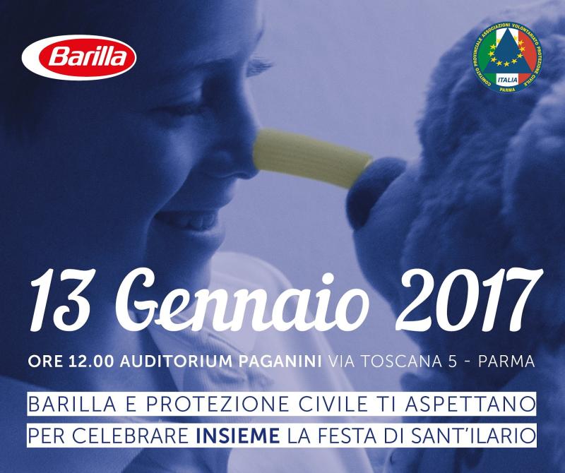 Barilla e Protezione civile insieme a Sant'Ilario